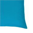 Outdoor Indoor Throw Pillow Cover- Aqua Blue Polyester- 20x20 Inch Square