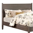 Queen Bedroom Set in Gray Wood - 3 Piece Set with 2 Nightstands