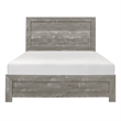 King Bedroom Set- Gray- 5 Piece Set with 2 Nightstands- Dresser- and Chest