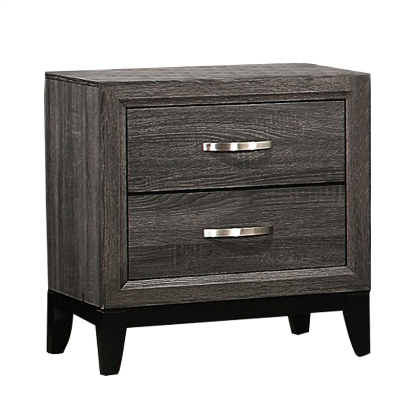 Queen Bedroom Set- 4 Piece Set with Nightstand- Dresser- and Chest