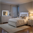 California King Bedroom Set- 5 Piece Set w 2 Nightstands- Dresser-Mirror