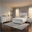 California King Bedroom Set- 4 Piece Set with 2 Nightstands and Dresser