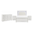 California King Bedroom Set- 4 Piece Set with 2 Nightstands and Dresser