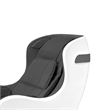 Marty 7 Modes Massage Chair with 3D Back Roller- Black Faux Leather