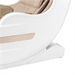 Marty 7 Modes Massage Chair with 3D Back Roller- Beige Faux Leather