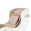 Marty 7 Modes Massage Chair with 3D Back Roller- Beige Faux Leather