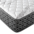 Ayes Hybrid King Mattress- Tight Top- Tencel Blend Cover- White 11 Inch