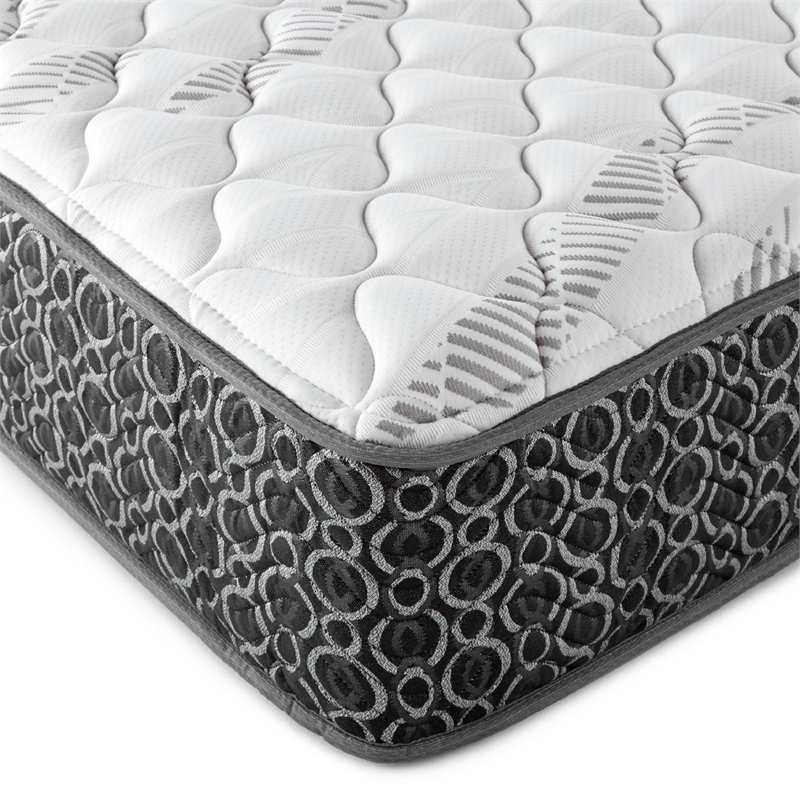 Ayes Hybrid Queen Mattress- Tight Top- Tencel Blend Cover- White 11 Inch