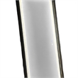 Madie Floor Mirror with LED Lights- Bluetooth Speaker- Black Metal 32x71