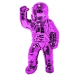 Chim Decorative Astronaut Figurines- Set of 4- Colorful Glossy Ceramic