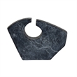 Tabletop Decor - Circular Cutout - Marble Accent Gray Resin - 16 Inch