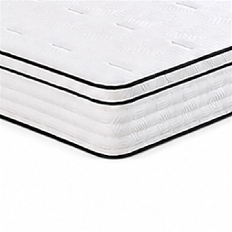 Mysa King Size Euro Top Mattress- Pocket Coil Springs- 12 Inch White