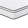 Mysa King Size Euro Top Mattress- Pocket Coil Springs- 12 Inch White