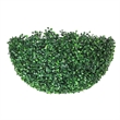 Zain Artificial Boxwood Topiary Balls- Set of 2- Lifelike Poly Silk 15 Inch