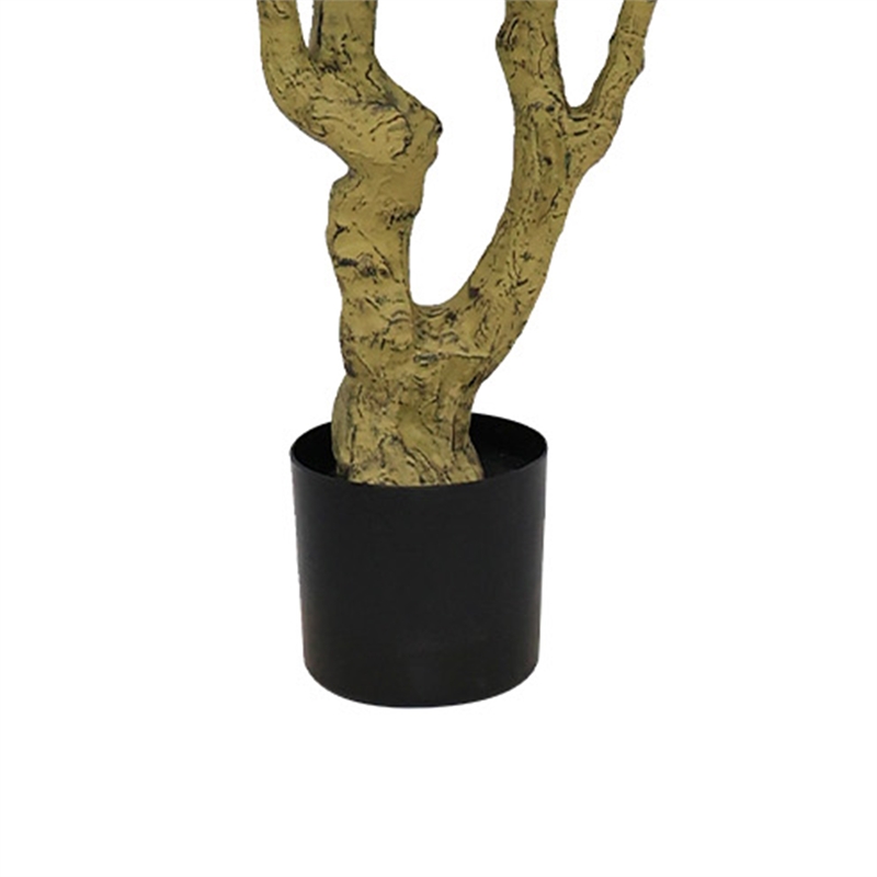 Aisha Artificial Willow Tree with ThermoPoly Silk Foliage- Green 83 Inch