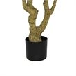 Aisha Artificial Willow Tree with ThermoPoly Silk Foliage- Green 83 Inch