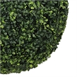 Sophie Faux Boxwood Topiary Balls- Set of 2- Green Poly Silk 19 Inch