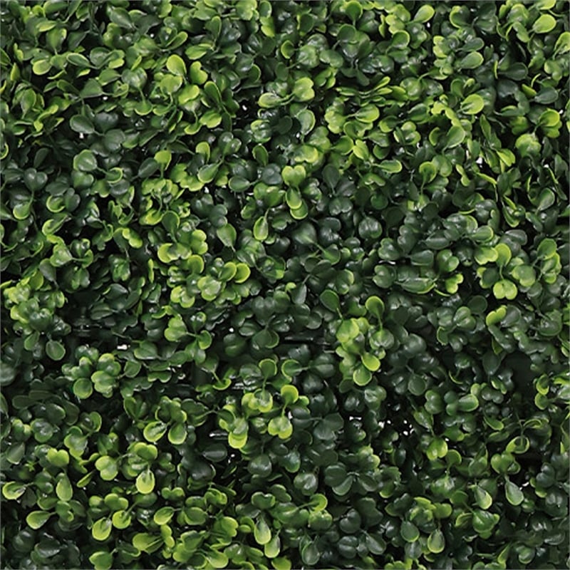 Sophie Faux Boxwood Topiary Balls- Set of 2- Green Poly Silk 19 Inch