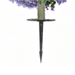 Dammy Eucalyptus 16 Inch Topiary Ball Plants- Set of 2- 22 Inch High