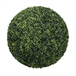 Sophie Faux Boxwood Topiary Balls- Set of 2- Green Poly Silk 23 Inch