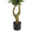 Aisha 5 ft Artificial Willow Tree with Poly Silk Foliage- 59 Inch