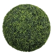 Sophie Faux Boxwood Topiary Balls- Set of 2- Green Poly Silk 23 Inch