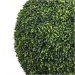 Sophie Faux Boxwood Topiary Balls- Set of 2- Green Poly Silk 23 Inch