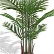 Norah Faux Areca Palm Tree- Set of 2- 15 Folds- Green Poly Silk 63 Inch