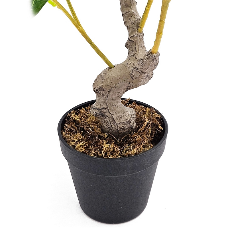 Artificial Lemon Tree with Lifelike Lemon- Black Pot- Lifelike 32 Inch
