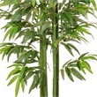 Valey Faux Bamboo Tree with Cement-Filled Pot- Lifelike Poly Silk 55 Inch