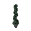 Celia Artificial Cedar Spiral Topiary Tree- Lifelike Poly Silk 36 Inch