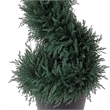 Celia Artificial Cedar Spiral Topiary Tree- Lifelike Poly Silk 36 Inch