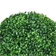 Zyra Artificial Boxwood Topiary Ball- Set of 2- Green Poly Silk 16 Inch