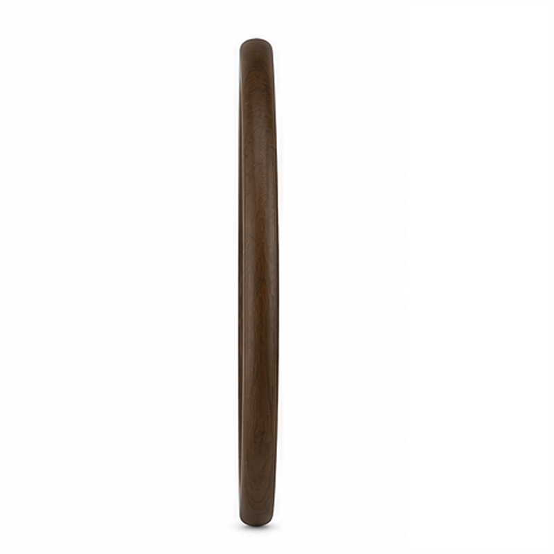 Sima Decorative Wall Mirror- Dark Brown- 32x 47 Organic Asymmetrical Shape