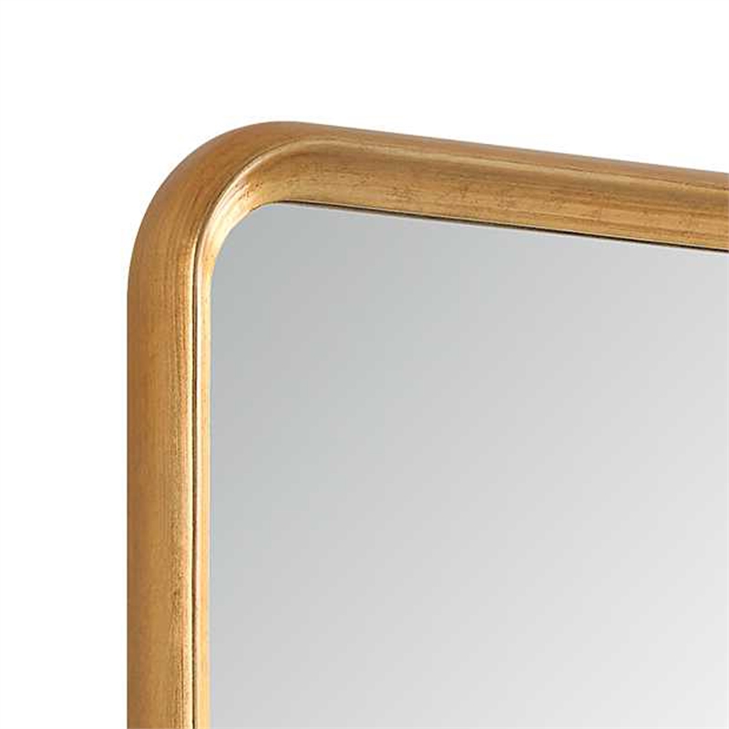 Decorative Wall Mirror- Champagne Gold Leaf- 20x30 Rectangular Frame
