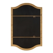 Decorative Wall Mirror- Arch Design- Brushed Gold Arched Frame- 22x34