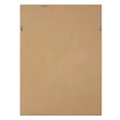 Raga Accent Wall Mirror- Basket Weave Design- Beige and Dark Brown 28x38