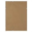 Raga Accent Wall Mirror- Rattan Design Frame- Coastal Brown Finish 25x35