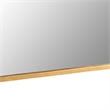 Kona Accent Wall Mirror- Scalloped Corners- Gold Leaf Finish 22x36