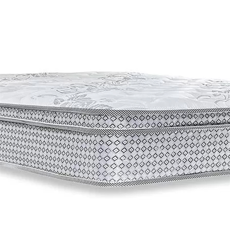 Dolly Euro Top Full Mattress- Smartfoam Fill- Bonnel Springs- White 9 Inch