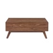 Dolly Mid-Century Lift Top Coffee Table- Hidden Storage- Walnut MDF 39 Inch