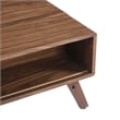 Dolly Mid-Century Lift Top Coffee Table- Hidden Storage- Walnut MDF 39 Inch