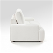 Brenda Loveseat- Reversible Cushions- Faux Wood Feet- Beige Chenille
