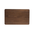 Tyler Modern Dining Table- Slayed Solid Wood Legs- Walnut Brown 47 Inch