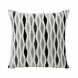 Deva Accent Chair- Contoured Arms- Foam Cushions- Dark Gray Chenille