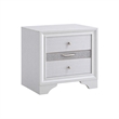 King Bedroom Set- White- 5pc w 2 Nightstands- Dresser- Chest