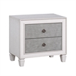 King Bedroom Set- Upholstered Design-4pc w 2 Nightstands- Dresser