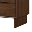 Queen Bedroom Set- Brown- 2 Piece Set with Nightstand