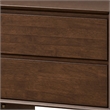 King Bedroom Set- Brown- 2 Piece Set with Nightstand