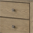 Queen Bedroom Set- Vineyard Oak Brown- 2 Piece Set with Nightstand